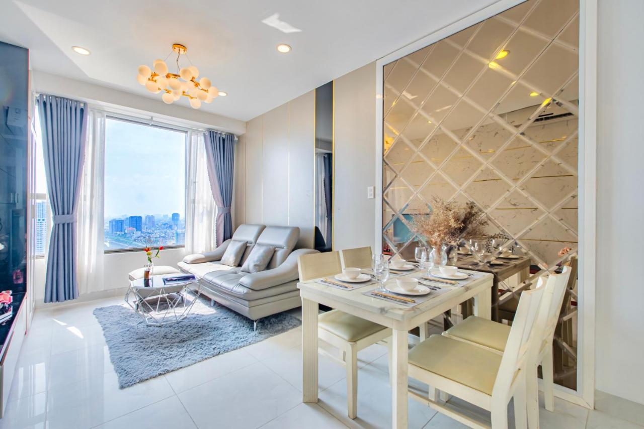 Grand Saigon Centre - Rivergate Residence, Free Gym&Pool Ho Chi Minh-stad Buitenkant foto