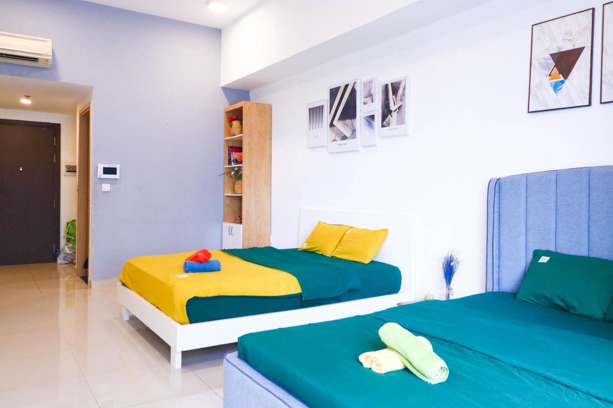 Grand Saigon Centre - Rivergate Residence, Free Gym&Pool Ho Chi Minh-stad Buitenkant foto