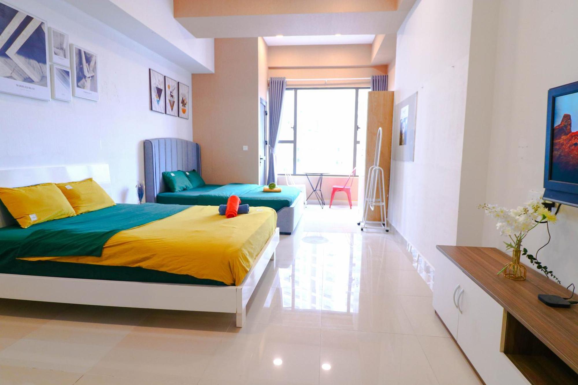 Grand Saigon Centre - Rivergate Residence, Free Gym&Pool Ho Chi Minh-stad Buitenkant foto