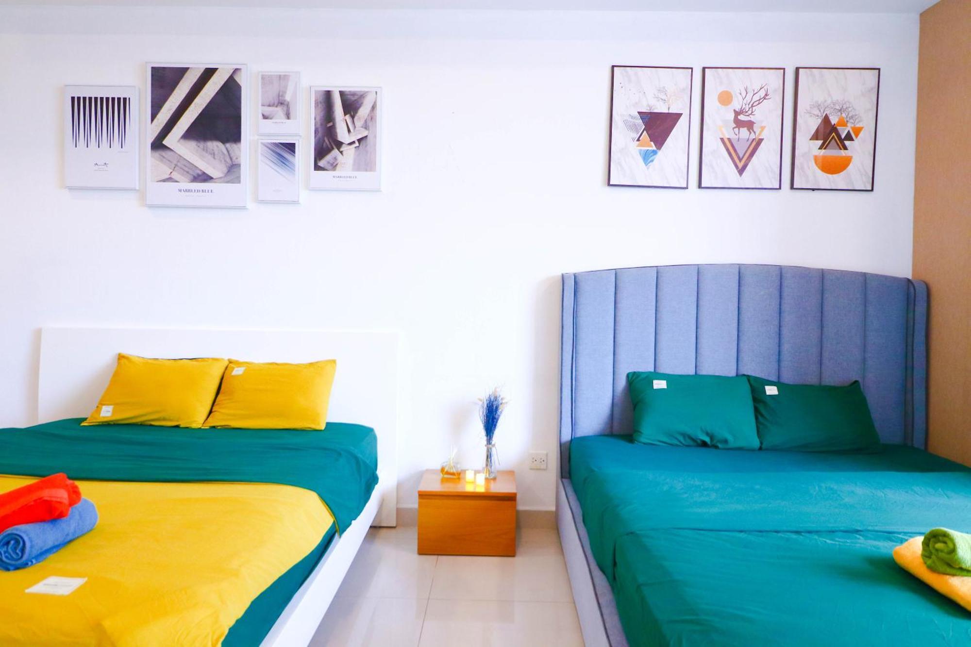 Grand Saigon Centre - Rivergate Residence, Free Gym&Pool Ho Chi Minh-stad Buitenkant foto
